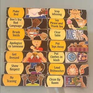 Educational Behavior Kids Magnets